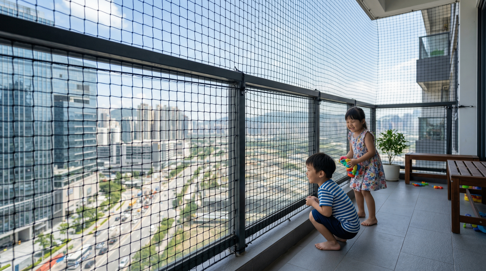 Kids Net For Balcony